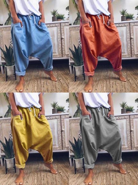 women's pants capris fall 2022 new casual elastic crotch pants fashion lace up harlan pants t230210, Black;white
women's pants capris fall 2022 new casual elastic crotch pants fashion lace up harlan pants t230210, Black;white