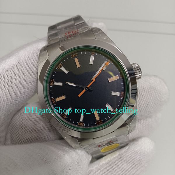 2 style automatic watches for men's 40mm black dial green crystal blue v12 904l steel cal.3131 movement bracelet mechanical sport wrist, Slivery;black
2 style automatic watches for men's 40mm black dial green crystal blue v12 904l steel cal.3131 movement bracelet mechanical sport wrist, Slivery;black