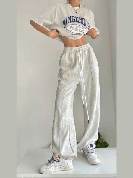 women's pants capris grey american style sports leggings plush thickened high waist casual straight high street loose drape wide leg gu, Black;white
women's pants capris grey american style sports leggings plush thickened high waist casual straight high street loose drape wide leg gu, Black;white