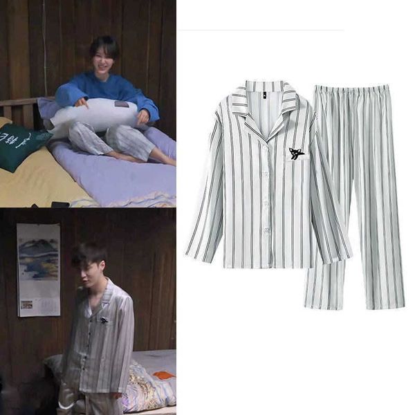spring and autumn long sleeved pants ice couple pajamas women's little monster black stripe men's summer home clothes
spring and autumn long sleeved pants ice couple pajamas women's little monster black stripe men's summer home clothes