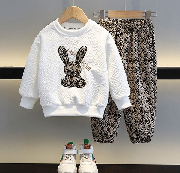 easter boys rabbit clothes sets kids letter bunny embroidery sweatshirt diamond lattice casual pants 2pcs spring children sports outfits z01, White
easter boys rabbit clothes sets kids letter bunny embroidery sweatshirt diamond lattice casual pants 2pcs spring children sports outfits z01, White