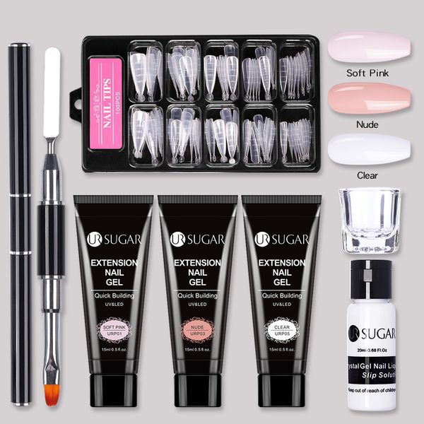 nail polish ur sugar acrylic uv gel extension kit nude glitter color fast building all for manicure art design 230211
nail polish ur sugar acrylic uv gel extension kit nude glitter color fast building all for manicure art design 230211