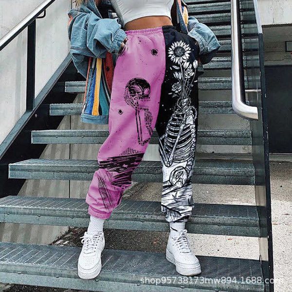 women's pants capris 2022 loose casual sports pants women's skinny haren pants t230210, Black;white
women's pants capris 2022 loose casual sports pants women's skinny haren pants t230210, Black;white