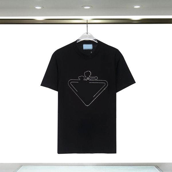 printed mens t shirt summer women designers clothes 2022 fashion casual couple clothing black white tees womens designer geometric printing, White;black
printed mens t shirt summer women designers clothes 2022 fashion casual couple clothing black white tees womens designer geometric printing, White;black