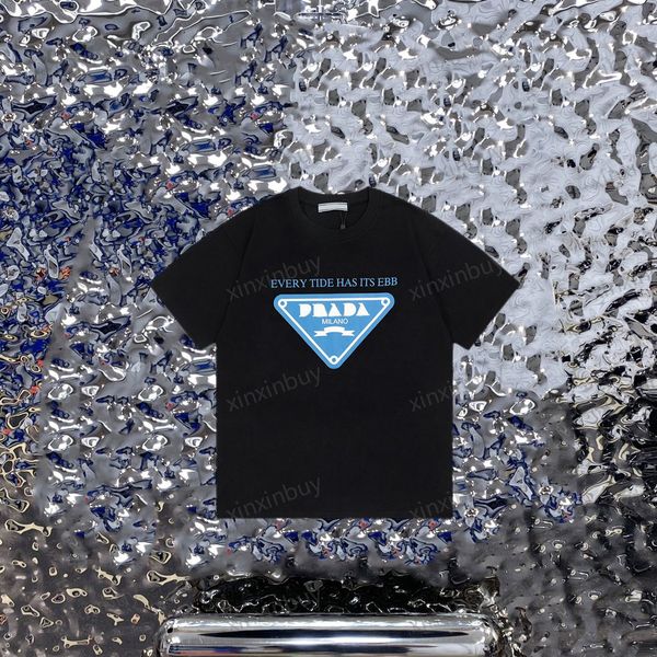 xinxinbuy men designer tee t shirt 23ss triangle label pattern print short sleeve cotton women white black red green blue m-2xl, Black;brown
xinxinbuy men designer tee t shirt 23ss triangle label pattern print short sleeve cotton women white black red green blue m-2xl, Black;brown