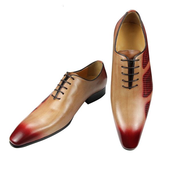 dress shoes formal for men genuine leather designer social lace up shoe man wedding sapato oxford mixed color 230213, Black
dress shoes formal for men genuine leather designer social lace up shoe man wedding sapato oxford mixed color 230213, Black