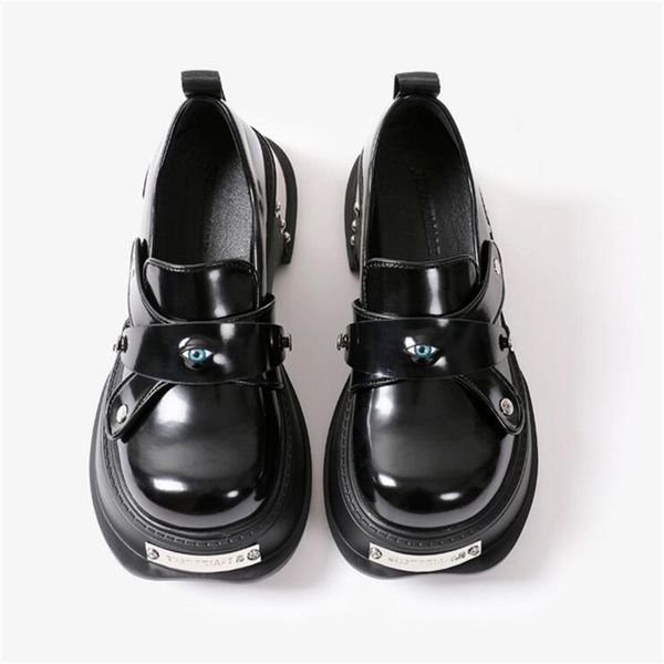 retro women genuine leather dress shoe thick bottom round toe lady formal shoe, Black
retro women genuine leather dress shoe thick bottom round toe lady formal shoe, Black