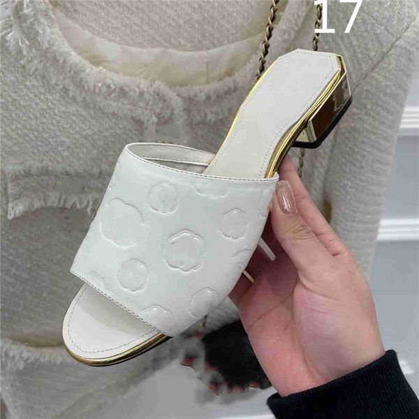 fashion sandals luxury design 2023 channel women high heel leather letter logo wedding party casual slippers 04-017, Black
fashion sandals luxury design 2023 channel women high heel leather letter logo wedding party casual slippers 04-017, Black