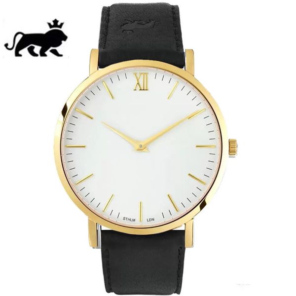 waterproof designer fashion larsson jennjngs men's watch leather band quartz watches 40mm montres pour hommes, Slivery;brown
waterproof designer fashion larsson jennjngs men's watch leather band quartz watches 40mm montres pour hommes, Slivery;brown