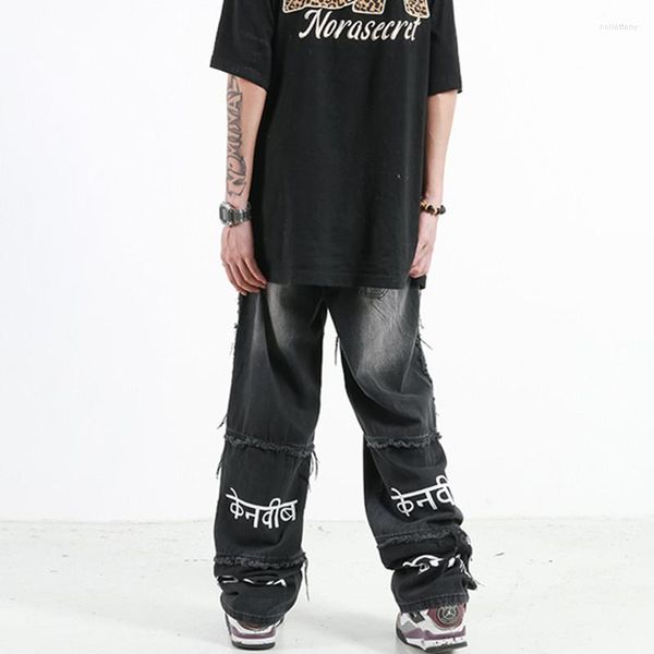 men's jeans 2023 dark streetwear washed black baggy men pants y2k clothes letter print hip hop straight long trousers pantalon homme, Blue
men's jeans 2023 dark streetwear washed black baggy men pants y2k clothes letter print hip hop straight long trousers pantalon homme, Blue