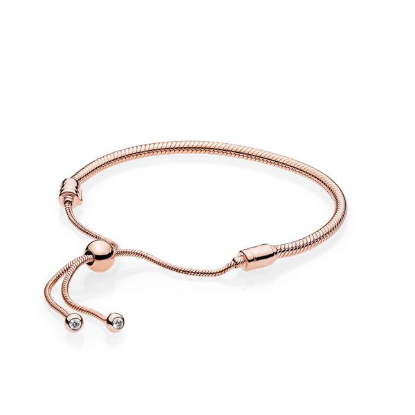 rose gold snake chain slider bracelet for pandora 925 sterling silver hand chain wedding jewelry for women girlfriend gift charms bracelets, Golden;silver
rose gold snake chain slider bracelet for pandora 925 sterling silver hand chain wedding jewelry for women girlfriend gift charms bracelets, Golden;silver