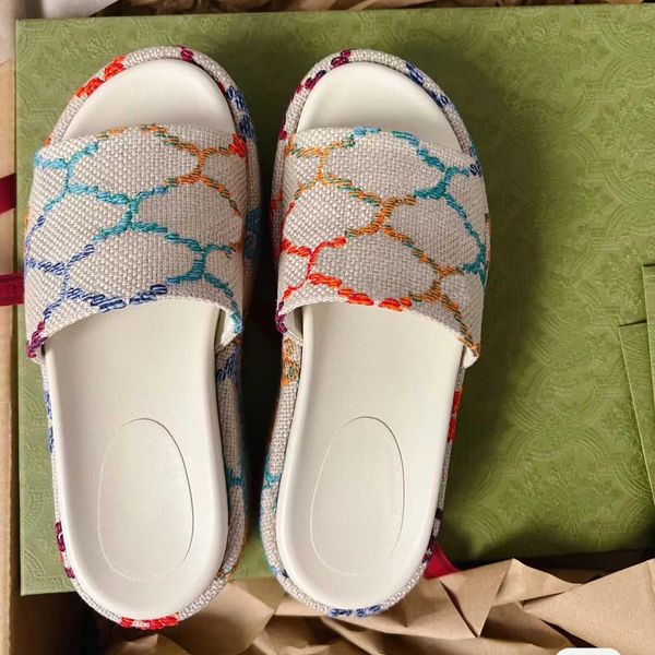 with box 2022 fashion designer ladies fashion versatile slippers printed luxury lace up flats embroidered platform rubber sandals jw, Black
with box 2022 fashion designer ladies fashion versatile slippers printed luxury lace up flats embroidered platform rubber sandals jw, Black