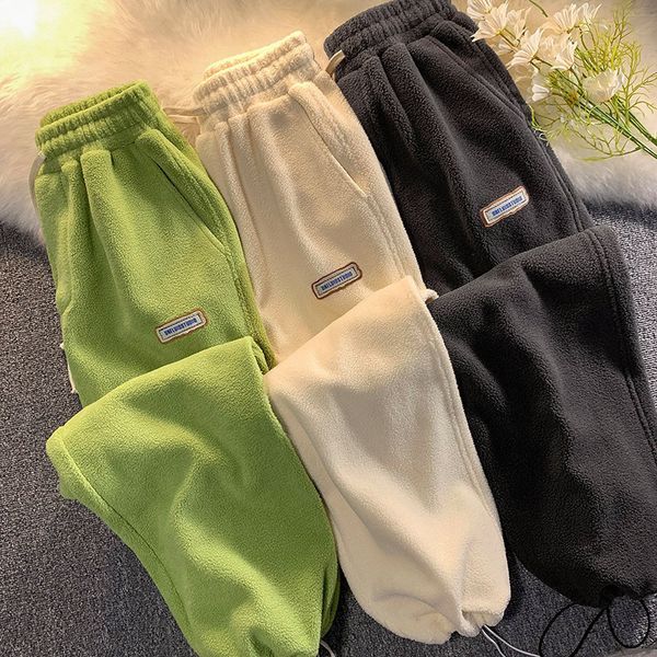 women s pants s autumn winter fleece harem women loose sweatpants high waist drawstring joggers trousers sports female casual warm 230213, Black;white
women s pants s autumn winter fleece harem women loose sweatpants high waist drawstring joggers trousers sports female casual warm 230213, Black;white