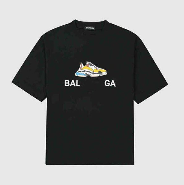 fashion balencigas women t shirt printed loose t-shirt pure cotton paris fashion short sleeve men and women's casual sports half sleeve, White;black
fashion balencigas women t shirt printed loose t-shirt pure cotton paris fashion short sleeve men and women's casual sports half sleeve, White;black