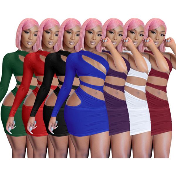 2023 women one-shoulder dresses fashion solid color clothing casual dress summer clothes dhl 6179, Black;gray
2023 women one-shoulder dresses fashion solid color clothing casual dress summer clothes dhl 6179, Black;gray
