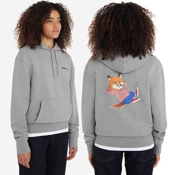 maison kitsune designer sweatshirt sweater print letter loose cotton flower grey hoodie, Black
maison kitsune designer sweatshirt sweater print letter loose cotton flower grey hoodie, Black
