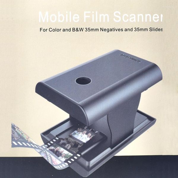 Image of 35/135mm Negatives And Slides Mobile Film Scanner Folding With Free APP Smartphone Camera Can Play Scan Old Films