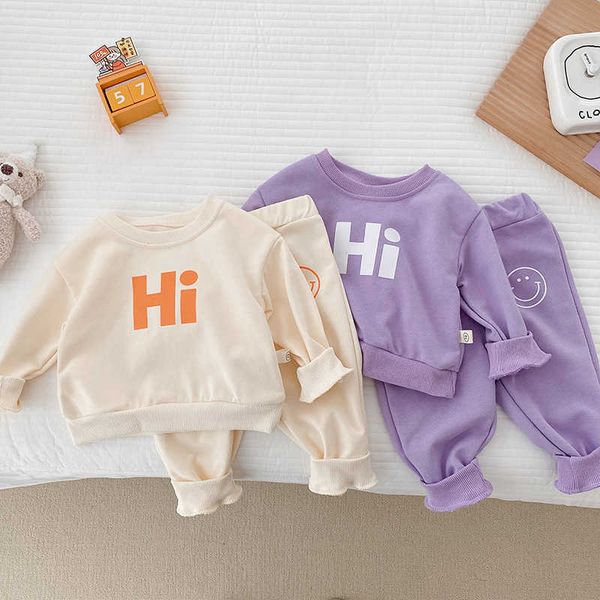 clothing sets yearold children's letter smiling face set new baby clothes and trousers twopiece spring fashion casual sportswear, White
clothing sets yearold children's letter smiling face set new baby clothes and trousers twopiece spring fashion casual sportswear, White
