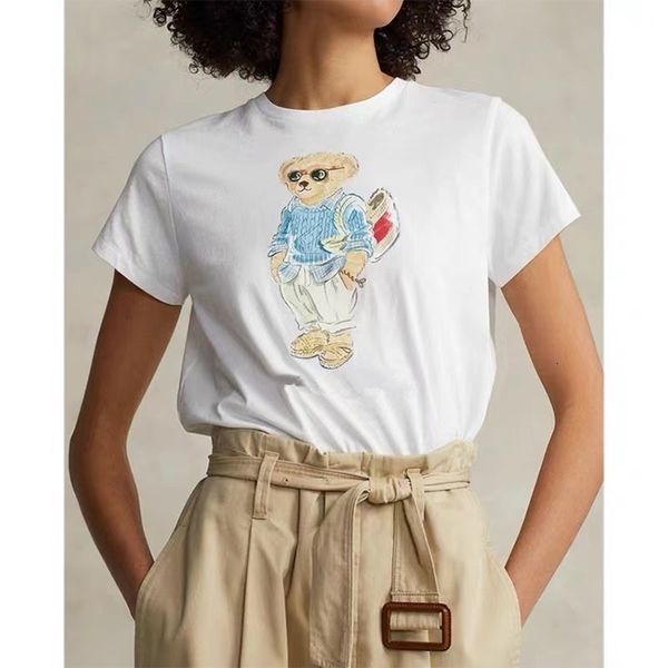 women s t shirt women t shirt rl bear printed punk summer short sleeve female t shirts casual streetwear 230213, White
women s t shirt women t shirt rl bear printed punk summer short sleeve female t shirts casual streetwear 230213, White