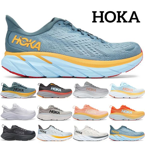 2023 outdoor running shoes for men womens hoka bondi 8 clifton triple white black harbor mist summer song blue lunar rock runner mens sports
2023 outdoor running shoes for men womens hoka bondi 8 clifton triple white black harbor mist summer song blue lunar rock runner mens sports