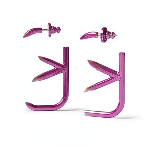 autumn and winter new studs paint hollow stud earrings letter simplicity earrings, Golden;silver
autumn and winter new studs paint hollow stud earrings letter simplicity earrings, Golden;silver