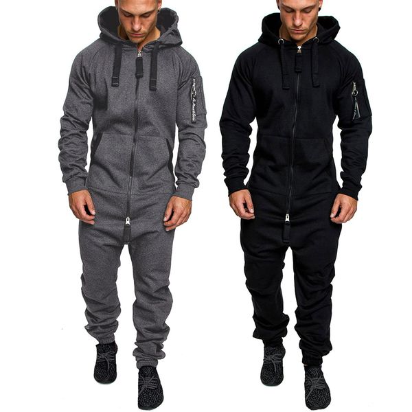 mens tracksuits men hooded jumpsuit autumn camouflage long sleeve zipper rompers fashion fitting casual sports fitness clothes with pockets, Gray
mens tracksuits men hooded jumpsuit autumn camouflage long sleeve zipper rompers fashion fitting casual sports fitness clothes with pockets, Gray