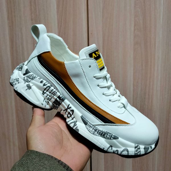 casual boots men shoes platform sneakers vintage male thick sole trainers running shoes youth boy gym teenagers a6, Black
casual boots men shoes platform sneakers vintage male thick sole trainers running shoes youth boy gym teenagers a6, Black