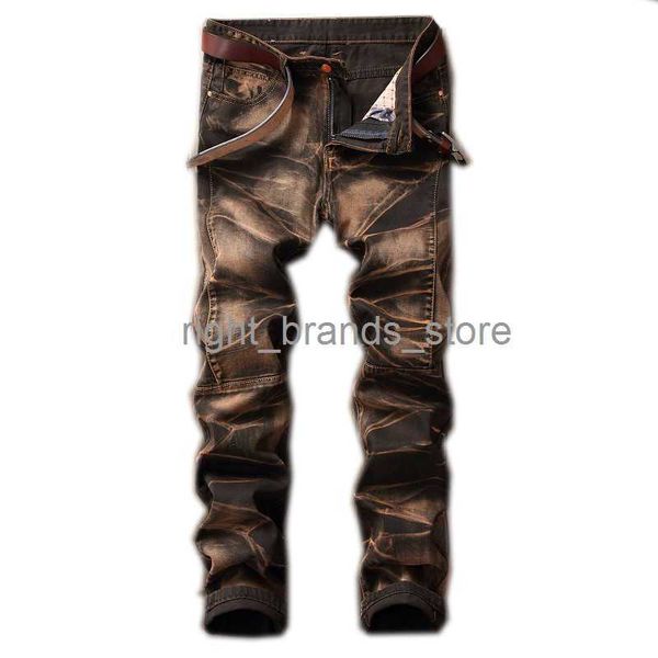 men's jeans 2023 men casual jeans coated slim straight pated biker jeans pants ma denim casual pants plus size 42 0213v23, Blue
men's jeans 2023 men casual jeans coated slim straight pated biker jeans pants ma denim casual pants plus size 42 0213v23, Blue