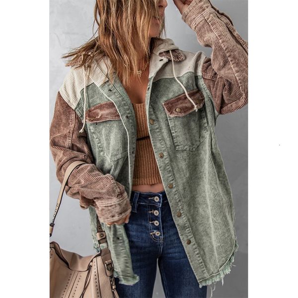 womens jackets autumn winter women jacket vintage stitching coat long sleeved loose warm female double pockets hoodie shirt casual outwear, Black;brown
womens jackets autumn winter women jacket vintage stitching coat long sleeved loose warm female double pockets hoodie shirt casual outwear, Black;brown