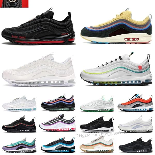 og 97 97s casual shoes airmaxs satan triple black white mschf jesus reflective bred the undefeated mens men women sean wotherspoon max s
og 97 97s casual shoes airmaxs satan triple black white mschf jesus reflective bred the undefeated mens men women sean wotherspoon max s