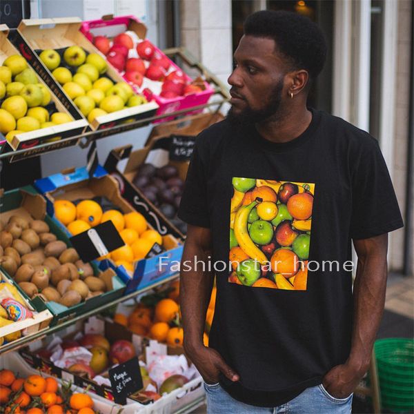 19ss week1 fruit men's t-shirts summer limited box high end designer street t-shirts new breathable fashion casual youth solid simple s, White;black
19ss week1 fruit men's t-shirts summer limited box high end designer street t-shirts new breathable fashion casual youth solid simple s, White;black