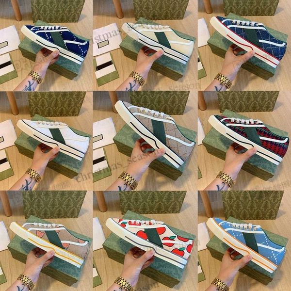 with box designer sneakers ggity shoes tennis 1977 high canvas casual shoes luxury designer womens shoe italy green red web stripe rubber fb, Black
with box designer sneakers ggity shoes tennis 1977 high canvas casual shoes luxury designer womens shoe italy green red web stripe rubber fb, Black