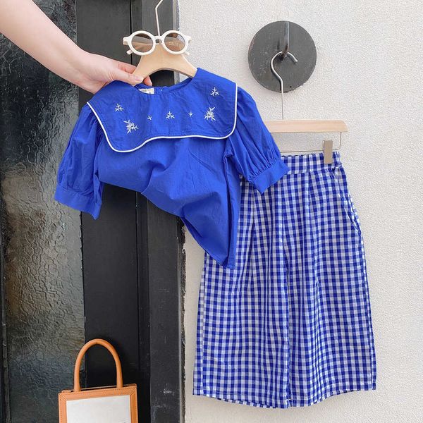 summer pcs girls clothing sets casual front lapel short sleeve laid wideleg pants baby children clothes suit kids outfit, White
summer pcs girls clothing sets casual front lapel short sleeve laid wideleg pants baby children clothes suit kids outfit, White