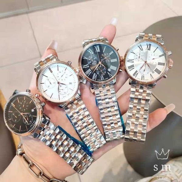 men's six hands multifunctional watches quartz steel watches fashion casual business models 0213, Slivery;brown
men's six hands multifunctional watches quartz steel watches fashion casual business models 0213, Slivery;brown