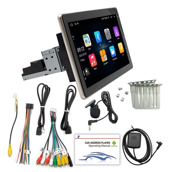 hd multimedia player Single din Automatically Rotation Android car stereo with 10.1" screen and 4core 32G memory storage
hd multimedia player Single din Automatically Rotation Android car stereo with 10.1" screen and 4core 32G memory storage