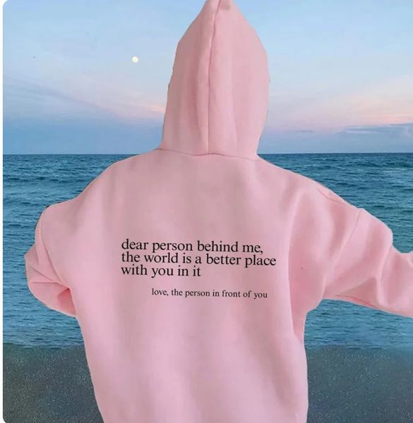 20 men s hoodies sweatshirts dear person behind me the world is a better place with you in it love the front of long sleeve hoodie casual, Black
20 men s hoodies sweatshirts dear person behind me the world is a better place with you in it love the front of long sleeve hoodie casual, Black