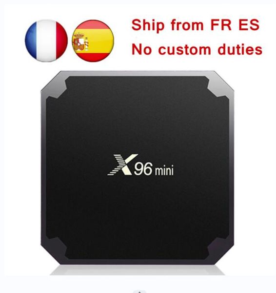 

fast ship from eu x96mini android tv box android 9.0 x96 mini amlogic s905w quad core media player 2.4ghz wifi