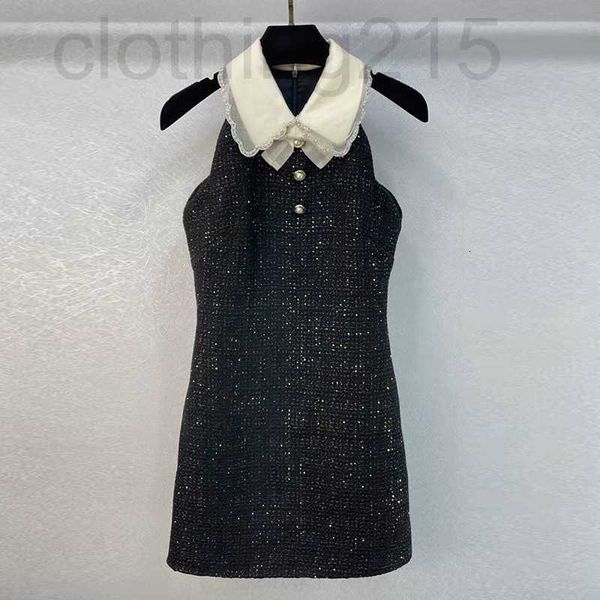 casual dresses designer 2023 early spring new black dress heavy sequin sleeveless a-line skirt doll collar diamond children ai4w, Black;gray
casual dresses designer 2023 early spring new black dress heavy sequin sleeveless a-line skirt doll collar diamond children ai4w, Black;gray