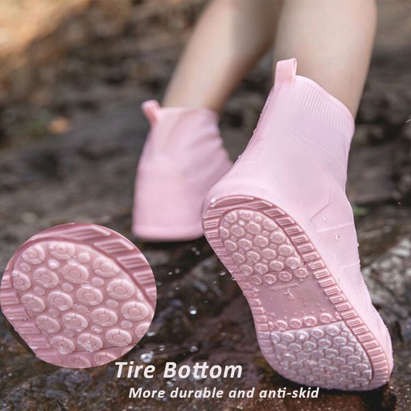 shoe parts accessories thicken rain covers reusable women overshoes tourist travel hiking men white waterproof galoshes 230211, White;pink
shoe parts accessories thicken rain covers reusable women overshoes tourist travel hiking men white waterproof galoshes 230211, White;pink