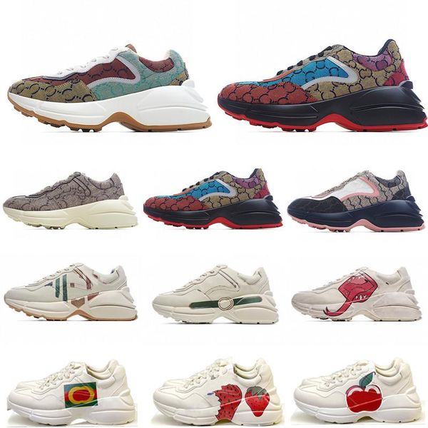 with box designer sneakers ggity shoes rhyton designer mens sneakers womens casual shoes beige trainers heels low shoes retro vintage lux jq, Black
with box designer sneakers ggity shoes rhyton designer mens sneakers womens casual shoes beige trainers heels low shoes retro vintage lux jq, Black