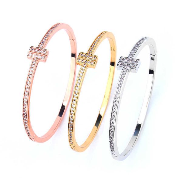 factory designer bangle t brand designers knot bangle double bracelets diamond bangles bracelet simple small fresh closed bracelet micro inl, Black
factory designer bangle t brand designers knot bangle double bracelets diamond bangles bracelet simple small fresh closed bracelet micro inl, Black