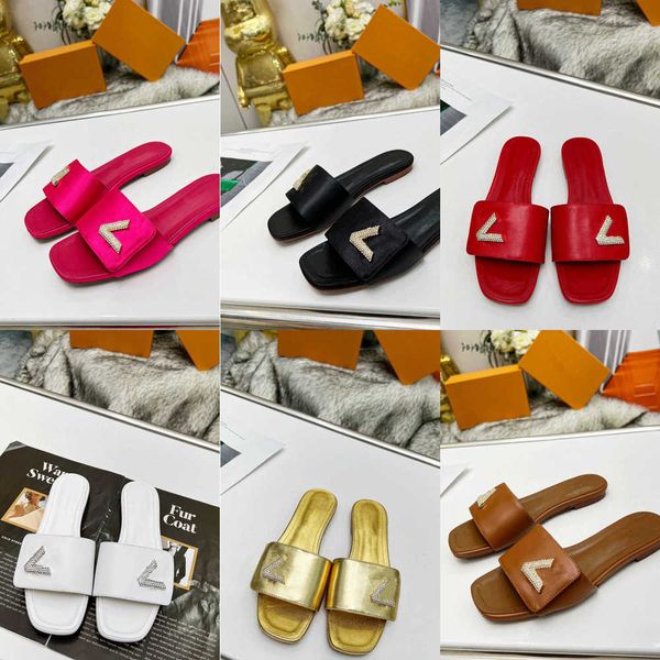 2023 women fashion slippers revival flat mules men slides sandals designer black pink white brown diamond letter buckle waterfront summer sh
2023 women fashion slippers revival flat mules men slides sandals designer black pink white brown diamond letter buckle waterfront summer sh