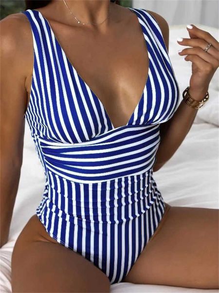 women's swimwear one piece swimsuit women 2023 new striped v neck swimwear backless bodysuit monokini summer beach wear bathing suit fe, White;black
women's swimwear one piece swimsuit women 2023 new striped v neck swimwear backless bodysuit monokini summer beach wear bathing suit fe, White;black