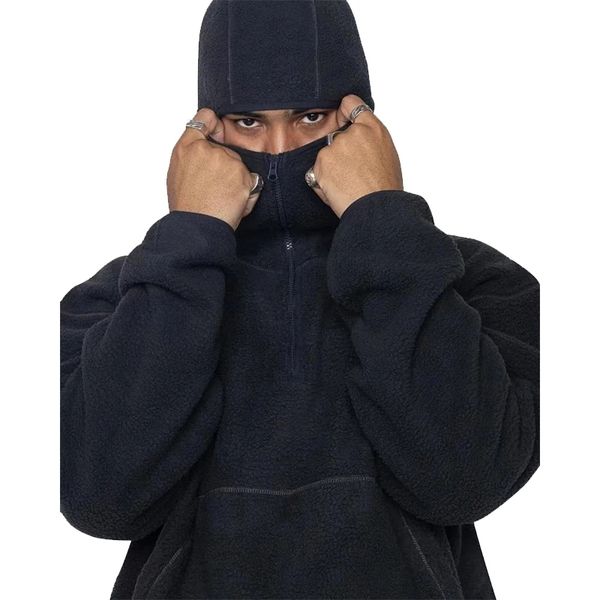 men s hoodies sweatshirts winter trend men s casual hoodie zipper fashion keep warm jumper woolen and thickened 230213, Black
men s hoodies sweatshirts winter trend men s casual hoodie zipper fashion keep warm jumper woolen and thickened 230213, Black
