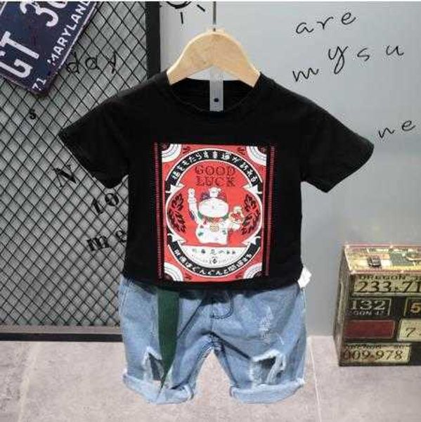 clothing s caual cartoon print clothe fahion cotton sleeve short boy baby piece set, White
clothing s caual cartoon print clothe fahion cotton sleeve short boy baby piece set, White