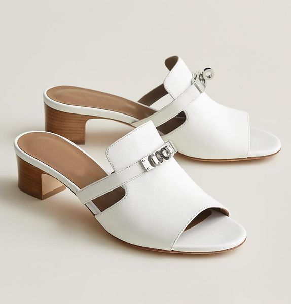 summer fashion candy sandals shoes for women goatskin brown black white permabrass-plated kelly buckle chunky heels slip on lady slippers
summer fashion candy sandals shoes for women goatskin brown black white permabrass-plated kelly buckle chunky heels slip on lady slippers