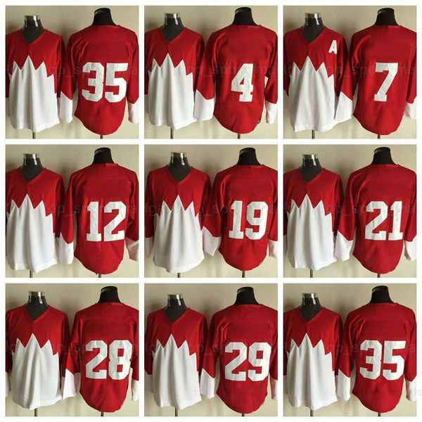 1972 retror hockey 4 bobby orr 7 phil esposito jersey 12 yvan cournoyer 19 paul henderson ken dryden stitched team red red white, Black
1972 retror hockey 4 bobby orr 7 phil esposito jersey 12 yvan cournoyer 19 paul henderson ken dryden stitched team red red white, Black