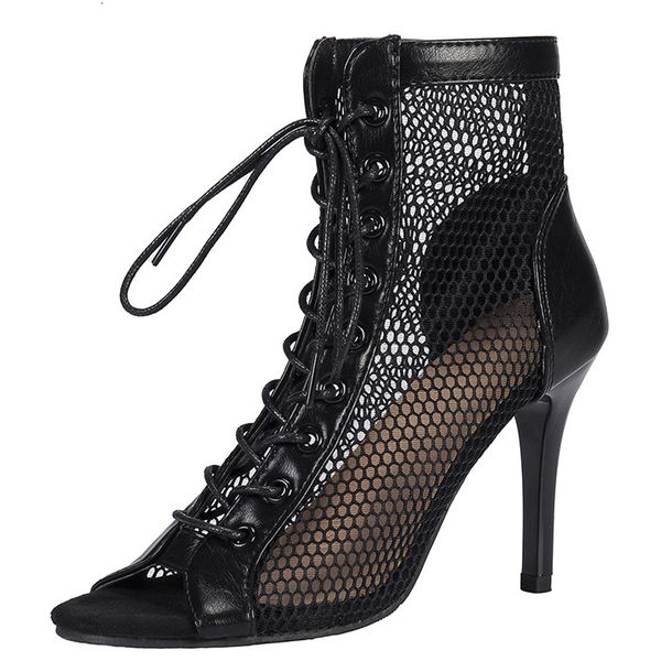 sandals high heels hollow mesh summer fashion trend comfort peep toe boots stilettos jazz dance female shoes plus size 230213, Black
sandals high heels hollow mesh summer fashion trend comfort peep toe boots stilettos jazz dance female shoes plus size 230213, Black