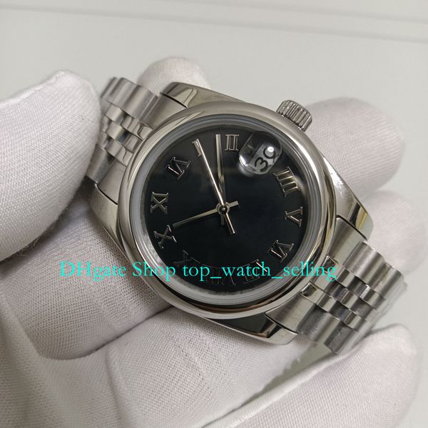 16 color with box automatic watches for ladies 31mm stainless steel bracelet black roman dial smooth bezel lady women wristwatches women, Slivery;golden
16 color with box automatic watches for ladies 31mm stainless steel bracelet black roman dial smooth bezel lady women wristwatches women, Slivery;golden