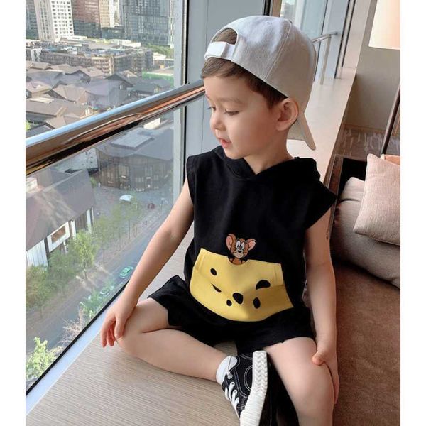 sets infant girl clothing baby vest set summer new kids hooded cartoon sleeveless pcs cotton boy shorts suit, White
sets infant girl clothing baby vest set summer new kids hooded cartoon sleeveless pcs cotton boy shorts suit, White